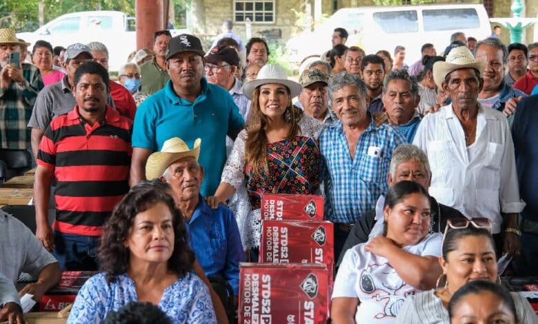 Impulsa Mara Lezama el campo del sur de Quintana Roo con más de 33.3 millones de pesos en apoyos agrícolas