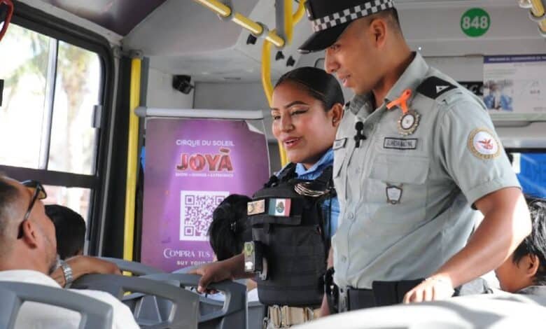 Refuerzan Seguridad en Zona Turística de Benito Juárez con "Policía Amigo"