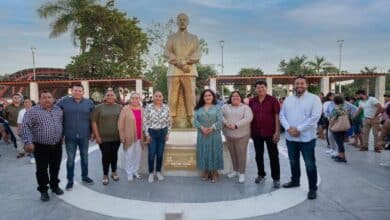 Mary Hernández inaugura nuevo parque en la colonia Francisco May