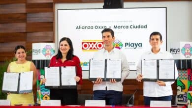 Gobierno de Solidaridad y tiendas Oxxo suman esfuerzos para promocionar la marca Ciudad Playa del Carmen