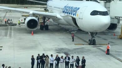 Arriba al aeropuerto de Tulum el primer vuelo desde Europa