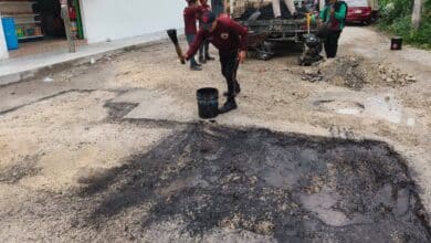 Hasta el 20 de enero culminarían programa de bacheo en Cancún