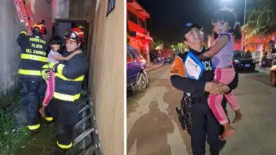 Rescatan a menor de seis años abandonada en su domicilio en Playa del Carmen