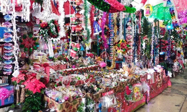 Bajas ventas de artículos de navidad en Chetumal