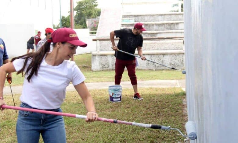 Continuará el rescate de espacios deportivos en Cancún