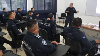 Muy activa la academia de policía municipal