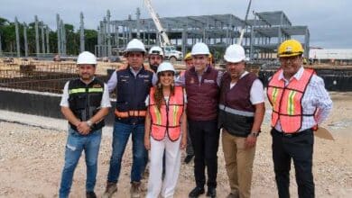 Supervisa Mara Lezama avances en la construcción del nuevo Hospital General de Chetumal