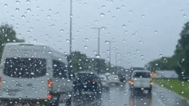 Se presentan lluvias en Cancún