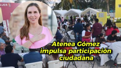 Atenea Gómez impulsa participación ciudadana