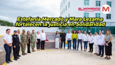 Estefanía Mercado y Mara Lezama fortalecen la justicia en Solidaridad