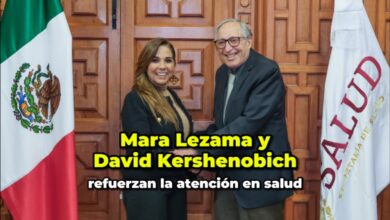 Mara Lezama y David Kershenobich refuerzan la atención en salud