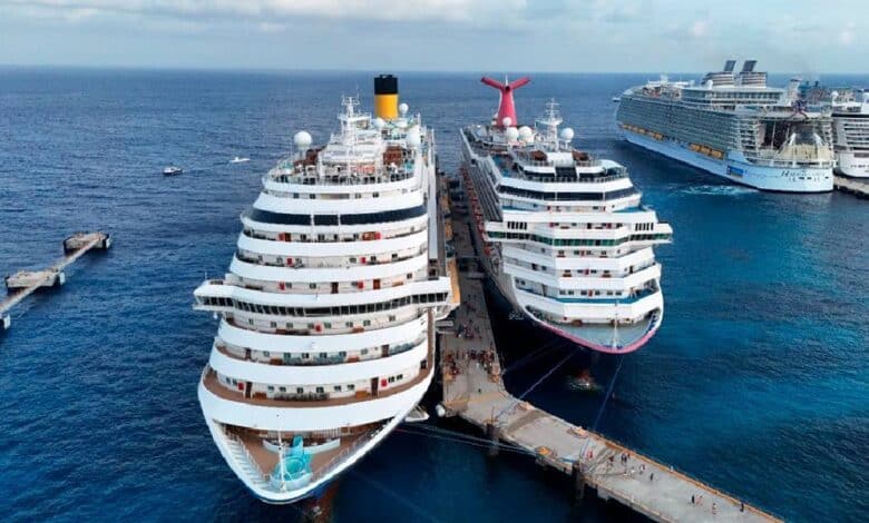 El primer crucero del año llegó a Cozumel con más de 4 mil pasajeros