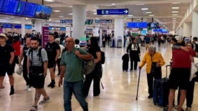 Sigue registrando el Aeropuerto de Cancún operaciones arriba de 600 operaciones