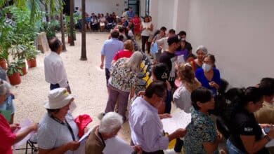 Descuentos en el pago predial generan largas filas en el Palacio Municipal de Benito Juárez