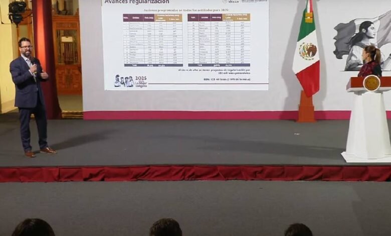 INSUS Proyecta Regularizar 4,100 Lotes en 2025, 141% Más que en 2024