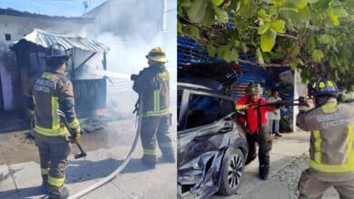 Bomberos de Cancún iniciaron el año muy activo