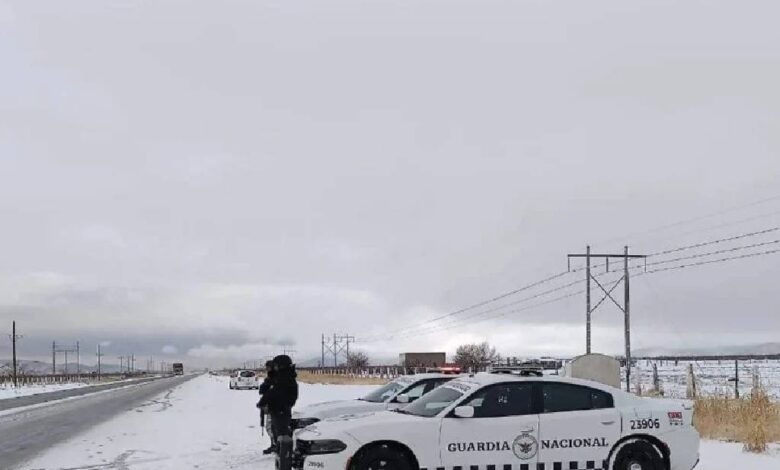 Segunda tormenta invernal provoca nevadas en Chihuahua