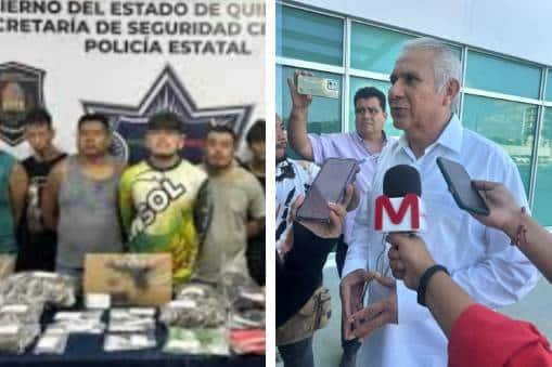 107 detenciones en 100 días de colaboración con el Gobierno Federal en Quintana Roo