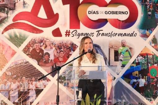 Atenea Gómez Ricalde resalta avances en 100 días de Gobierno en Isla Mujeres