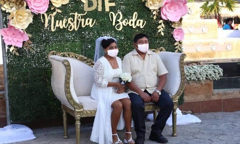 Suman 333 parejas inscritas en las bodas colectivas de Cancún