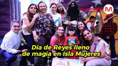 Día de Reyes lleno de magia en Isla Mujeres