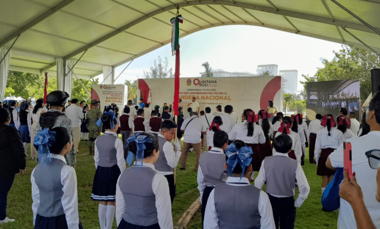 Ceremonia de abanderamiento