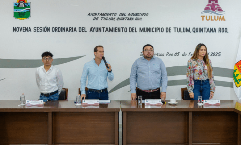 Cabildo de Tulum aprueba dos importantes reformas y deja sin efecto la donación de un inmueble