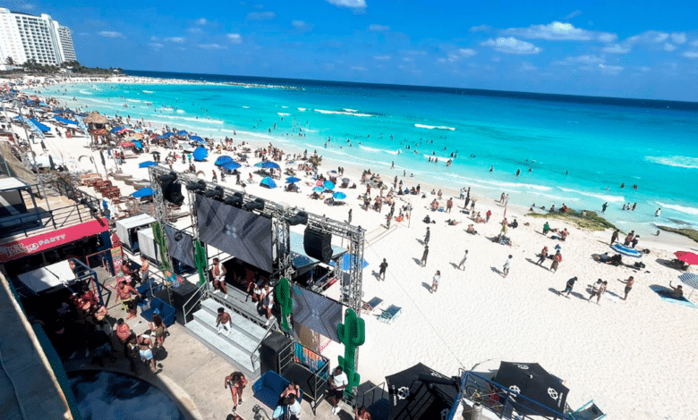 Cancún al 95% reservado para marzo y abril