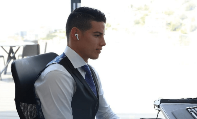 James Rodríguez de la cancha al mundo de los negocios