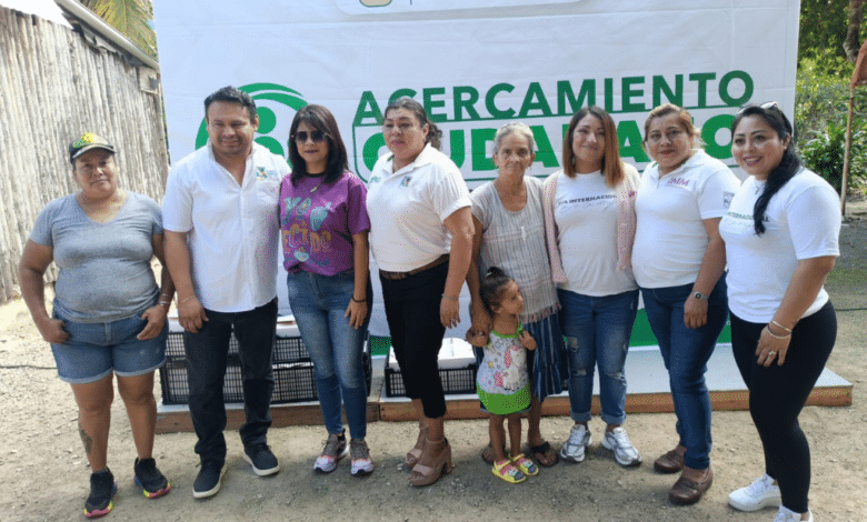 Programa Acercamiento Ciudadano llega a Zona Agrícola de Puerto Morelos