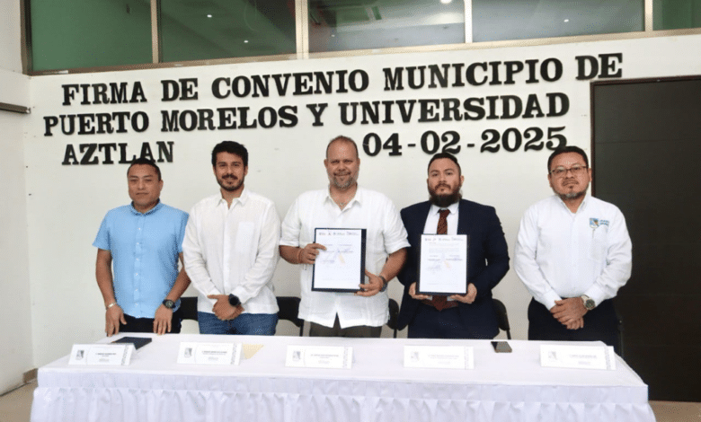 Puerto Morelos prioridad a fomentar al educación superior