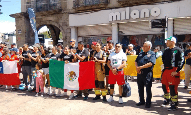 Reconocida participación de bomberos de Cancún en Copa Oba 2025