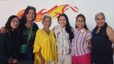 Presidenta Blanca Merari y Autoridades femeninas