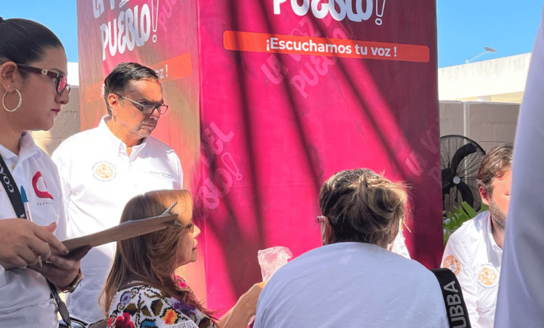Acercan bienestar con la audiencia pública “La voz del Pueblo”.