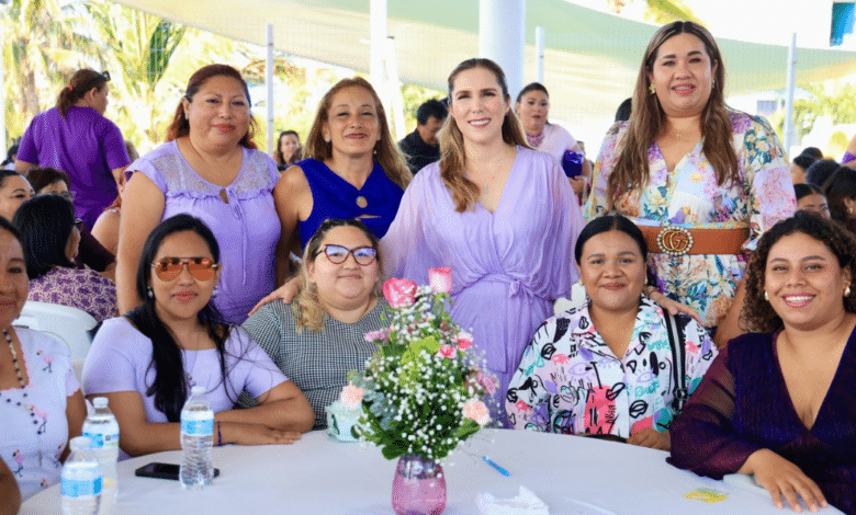 Atenea Gómez Ricalde refrenda compromiso con la igualdad y empoderamiento de las mujeres en el marco del Día Internacional de la Mujer