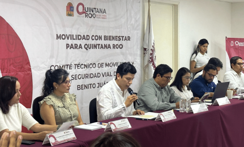 Detectan puntos rojos en la movilidad de Cancún con nuevo comité
