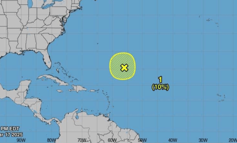 Imagen sobre información de creación de depresion tropical