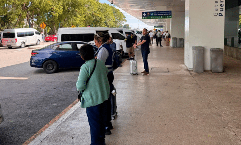 Imagen del aeropuerto de Cancun