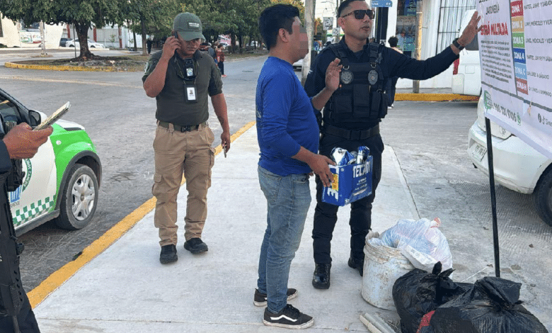 Patrullas verdes identifican por tirar residuos sólidos urbanos en SM 26 y 246