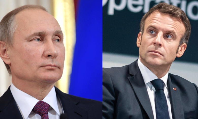 Presidente de Rusia y Presidente de Francia