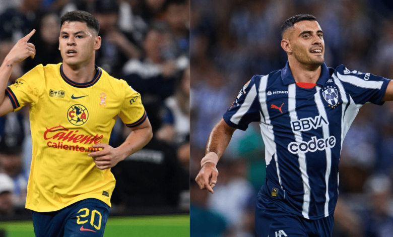 Imagen editada de jugador de America FC y Monterrey FC