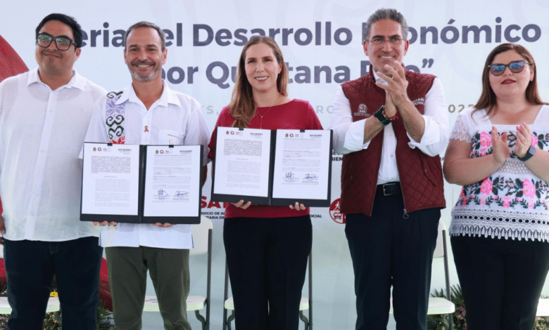 Impulsan bienestar de familias isleñas con Feria de Desarrollo Económico por Quintana Roo en Isla Mujeres