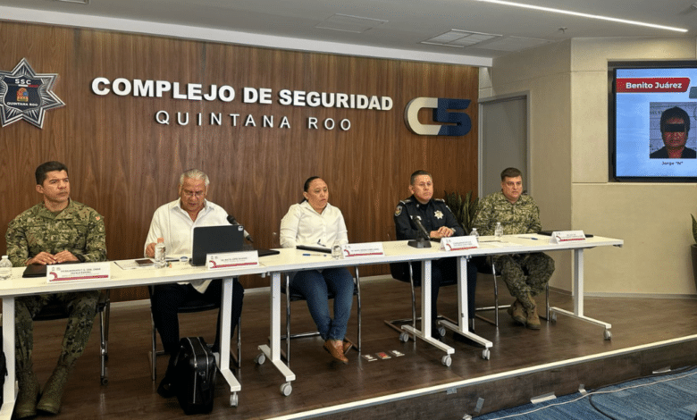 Personal del consejo de seguridad de Quintana Roo