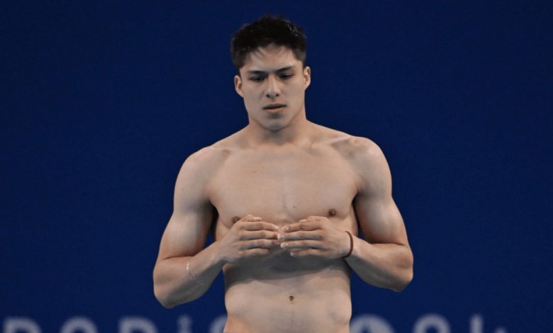 Oscar Olvera clavadista Mexicano
