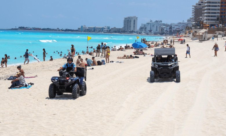 Vehículos Motorizados de personal de seguridad en playas