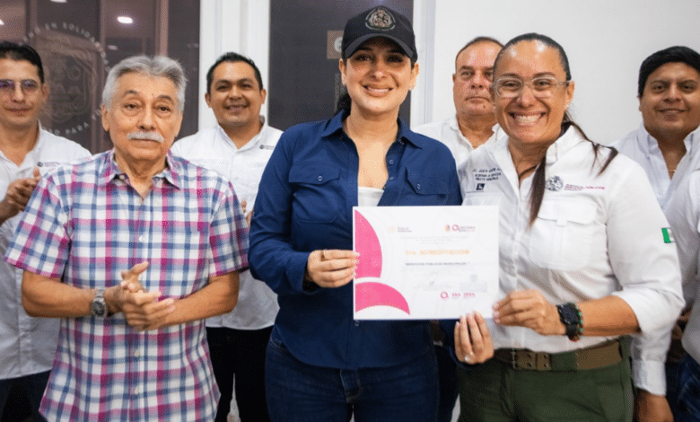 Playa del Carmen hace historia Servicios Públicos recibe la primera certificación de Edificio Saludable en Quintana Roo