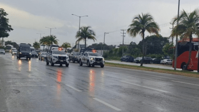 Este martes se implementó el “Operativo Carrusel” en el bulevar Colosio de Cancún para evitar accidentes