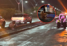 Muere mujer atropellada por motocicleta en la avenida López Portillo; su hijo presenció el accidente